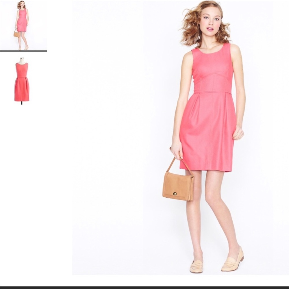 J. Crew Basket Weave Dress